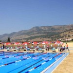 Athletes competed in venues throughout northern Israel. Swimmers were treated to a newly constructed pool with a stunning view.