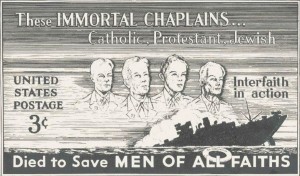 The Immortal Chaplains US Postage Stamp